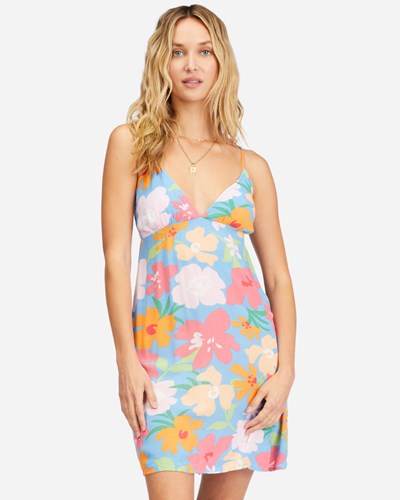 Billabong Just Add Sun Mini Slip Vestido Multi | LHUYKE041