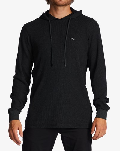 Billabong Keystone Pullover Thermal Hoodie Negras | XTKCHO643