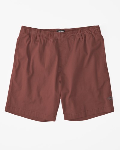 Billabong Larry Layback Shorts 19" Brick | VURSON752