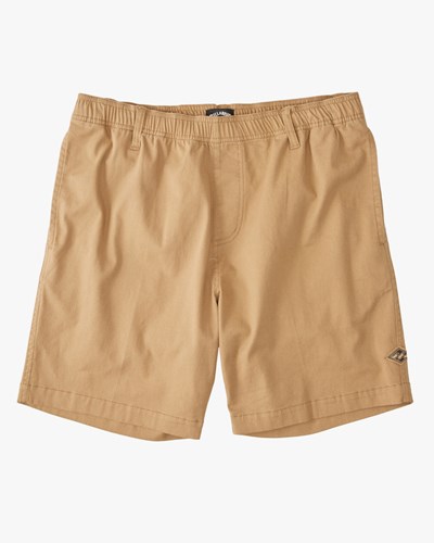 Billabong Larry Layback Shorts 19" Gravel | PBQRGM175