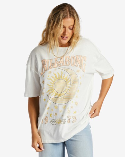 Billabong Light Of Dawn T-shirt Salt Crystal | IOPTVK263