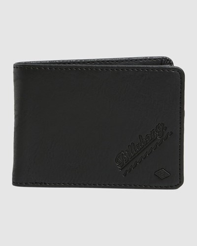 Billabong Line Up Flip Bi-Fold Wallet Negras | SNJGRB615