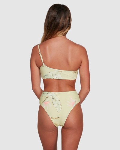 Billabong Maui Babe Hi Maui Rider Bikini Bottoms Lemongrass | ZVUGMK457