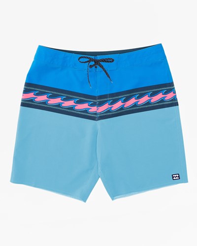 Billabong Momentum Pro Boardshorts 19" Azules | BNLUDI943