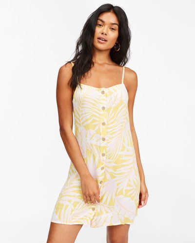 Billabong Morning Light Mini Slip Vestido Sunburst | JMOVSK014