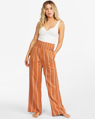 Billabong New Waves 2 Elastic Cintura Pants Toffee | DQXRIU594