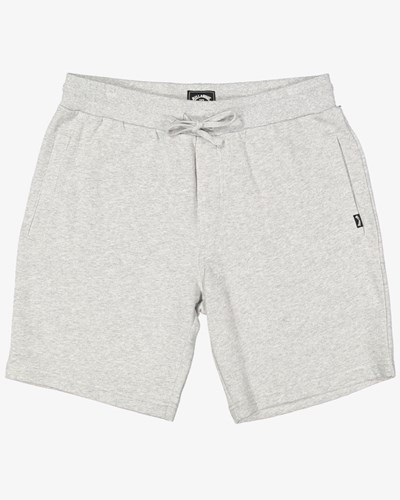 Billabong Overdyed Sweatshorts Gris Claro | ZKYBDL280