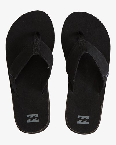 Billabong Overhead Hemp Slip-On Sandals Negras | NETHAW648