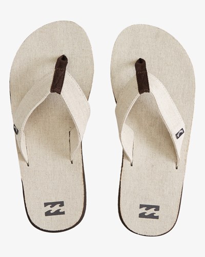 Billabong Overhead Hemp Slip-On Sandals Natural | ORMYHU458