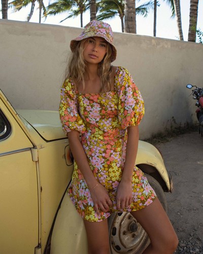 Billabong Paradise Mini Vestido Moss | IERYXJ897