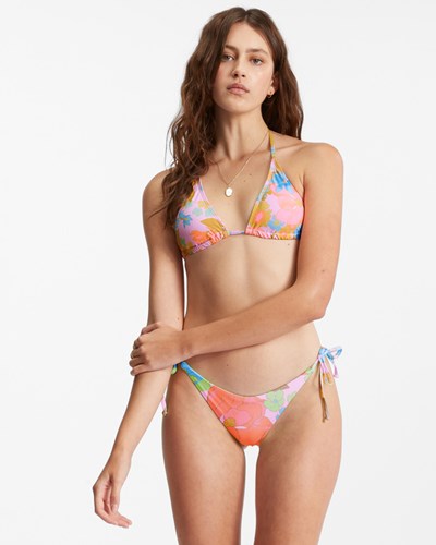 Billabong Pick Me Up Multi Triangle Bikini Top Multi | YFPZSU879