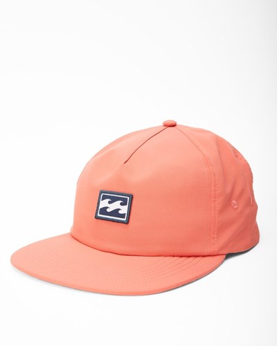 Billabong Plataforma 5-Panel Strapback Hat Guava | TRLJDX187