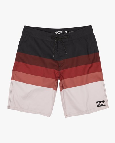 Billabong Platinum Stripe Boardshorts 20" Burdeos | ORGSXC647