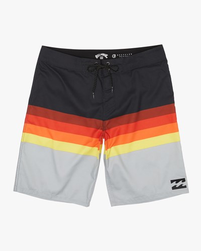 Billabong Platinum Stripe Boardshorts 20" Negras | WSMZTO304