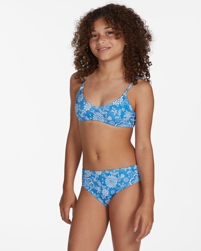 Billabong Ready For Fun Trilet Bikini Set Azules | VGLSAB309