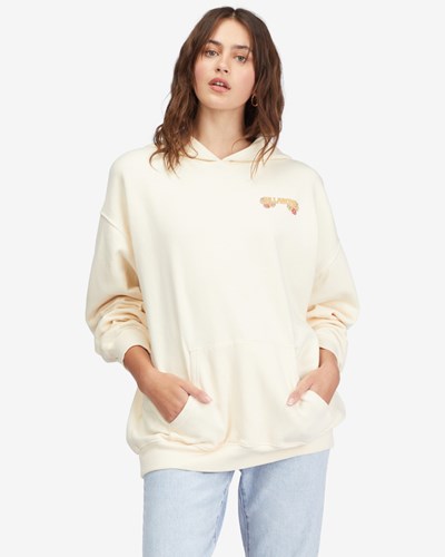 Billabong Ride Out Oversized Hoodie Blancas | WCAHBS752