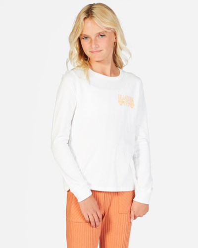 Billabong Rise Up Long Sleeve T-Shirt Salt Crystal | WFINHL208