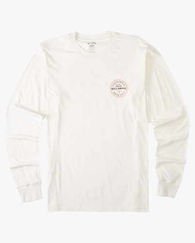 Billabong Rotor California Long Sleeve T-Shirt Blancas | NAFJED437