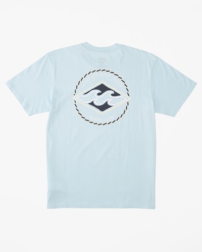 Billabong Rotor Diamond Corta Sleeve T-Shirt Coastal | JXWAZK874