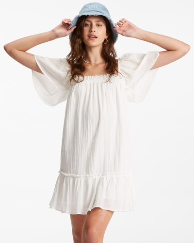 Billabong She's A Doll Babydoll Vestido Salt Crystal | MVCOPK412