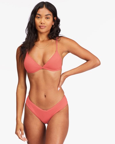 Billabong Sol Searcher Ceci Triangle Bikini Top Lifes A Peach | MYPUVS951