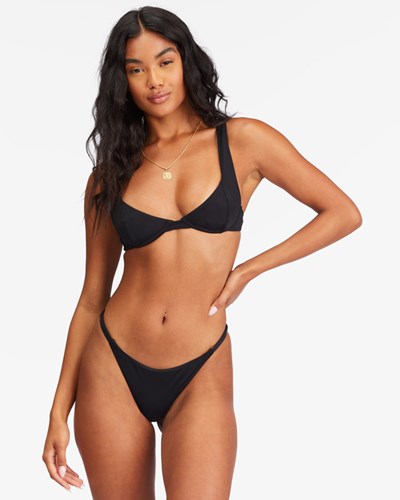 Billabong Sol Searcher Emma Underwire Bikini Top Negras | BSLJCM031