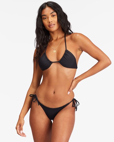 Billabong Sol Searcher Multi-Way Triangle Bikini Top Negras | CXLYJI948