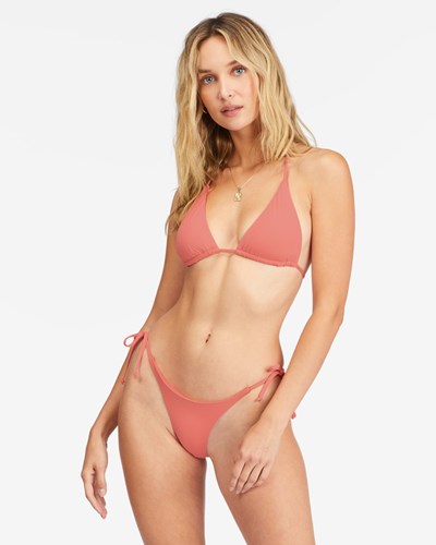 Billabong Sol Searcher Multi-Way Triangle Bikini Top Lifes A Peach | ENFVOY045