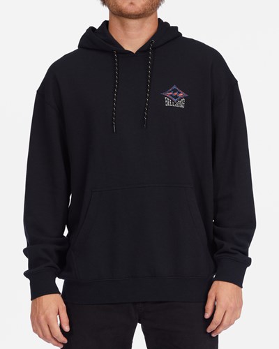 Billabong Sons Of Fun Organic Pullover Hoodie Phantom | HDYOQB081