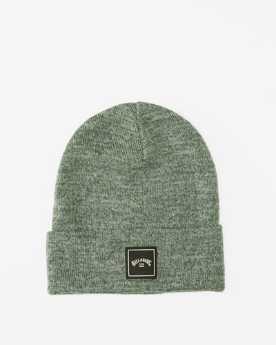 Billabong Stacked Heather Beanie Evergreen | MGJKLB671