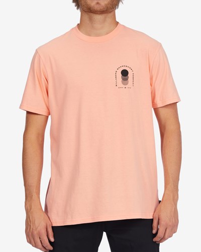 Billabong Steady Corta Sleeve T-Shirt Rojas Claro | YXQKZA705