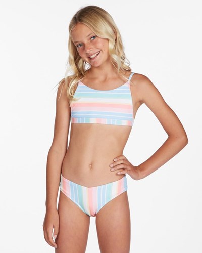 Billabong Stoked On Stripes Billie Bikini Set Multi | FKMCNW349