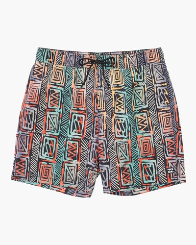 Billabong Sundays Layback Boardshorts 17" Multicolor | GJHRES789