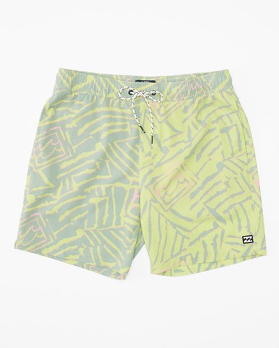 Billabong Sundays Layback Boardshorts 17" Citrus | LKWXRT021