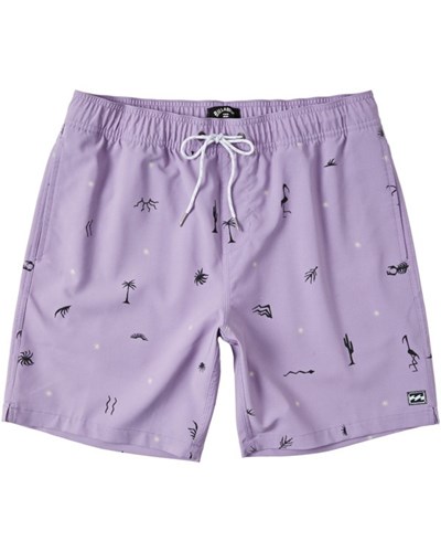 Billabong Sundays Layback Boardshorts 17" Lavanda | NAHBMS716