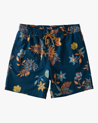 Billabong Sundays Layback Boardshorts 17" Midnight | ZBHXLN310