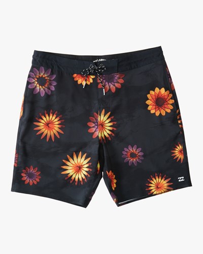 Billabong Sundays Lo Tide Boardshorts 19" Night | UPOGFQ341