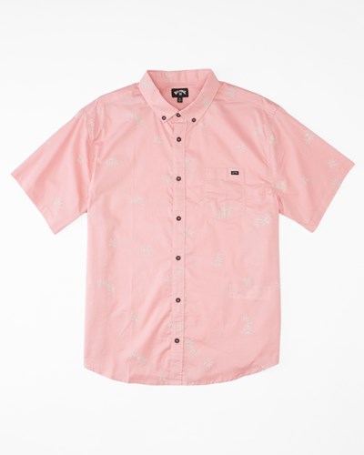 Billabong Sundays Mini Corta Sleeve Shirt Blush | GVRWDA803