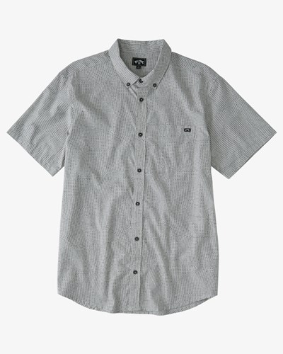 Billabong Sundays Mini Corta Sleeve Shirt Alloy | IEDSCR912