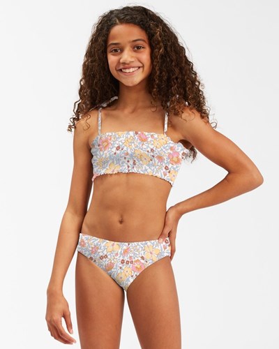 Billabong Sweet Dreamer Smocked Bikini Set Multi | OSRDAF275