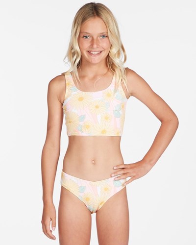 Billabong Sweet Sunset Long Tank Bikini Set Multi | HARXPY284