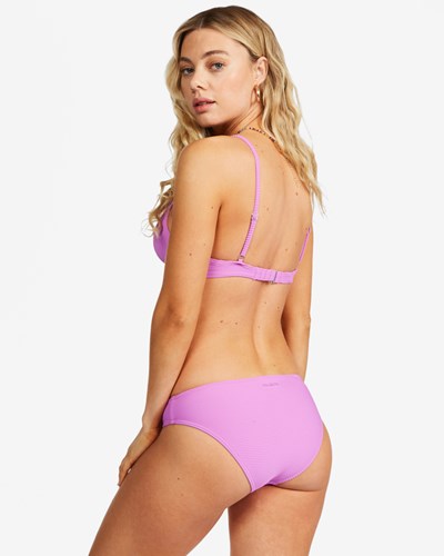 Billabong Tanlines Lowrider Bikini Bottoms Bright Orchid | QVPILB152