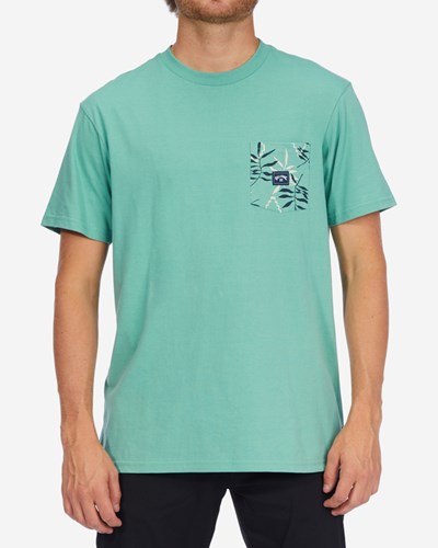 Billabong Team Pocket T-Shirt Verde | RYKEBC803