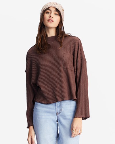 Billabong The Saturday Tee Knit Top Teak | PUJKHI497