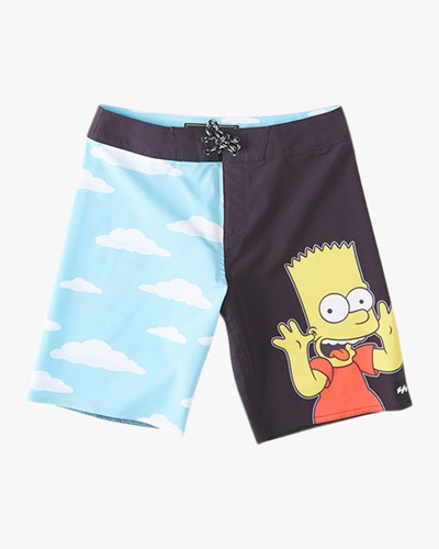 Billabong The Simpsons Bart Pro Boardshorts 17" Negras | JNETLS391