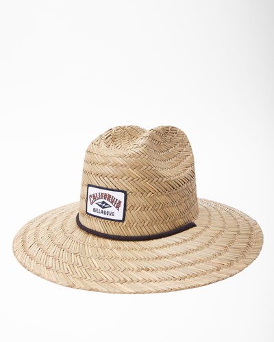 Billabong Tides California Straw Lifeguard Hat Blancas | VIYZQU758