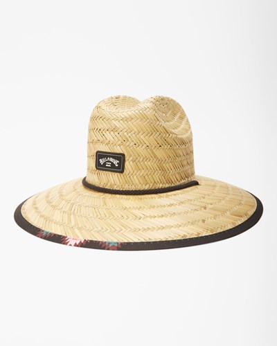 Billabong Tides Print Straw Lifeguard Hat Night | TFSDCK713