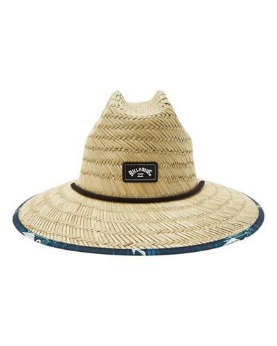 Billabong Tides Print Straw Lifeguard Hat Azul Marino | TUPKQE462