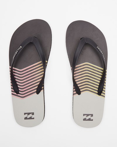 Billabong Tides Slip-On Sandals Black/Grey | MAPLSD269