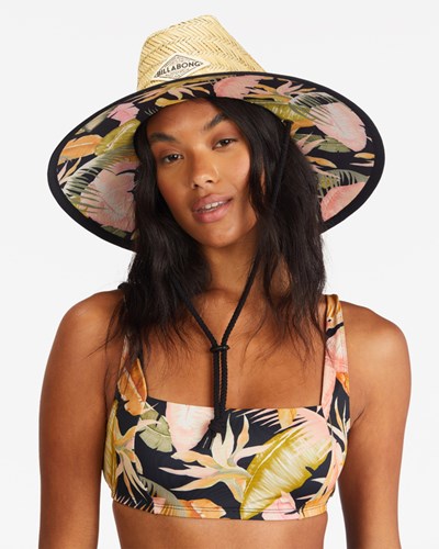 Billabong Tipton Straw Lifeguard Hat Greenmist | WPCVTK761